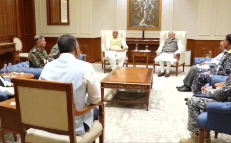 PM Takes Charge: Modi Chairs Urgent Meet With Forces Chiefs, NSA Doval Over Pakistan Row