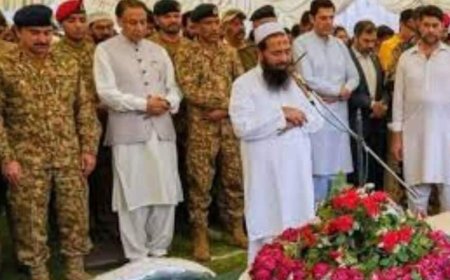 Top brass Of  Pakistani Army Attend Funeral Of Terrorist Killed In India`s Operation Sindoor
