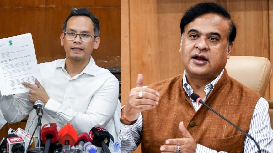 `Congress MP Gaurav Gogoi Stayed In Pakistan For 15 Days, His Kids Are Not Indian Citizen`: Assam CM Himanta Sarma