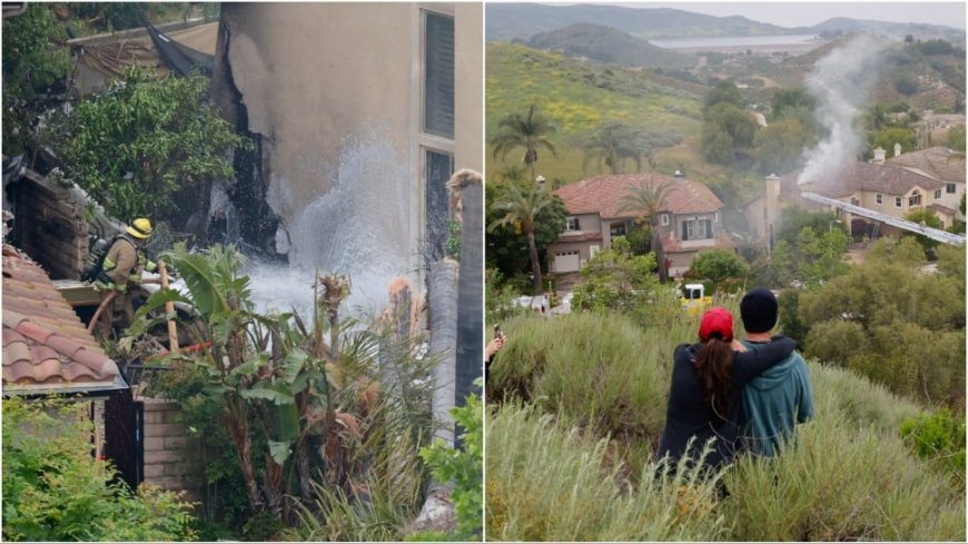 Simi Valley Plane Crash: Pilot Killed As Small Aircraft Hits Homes, FAA & NTSB Investigate