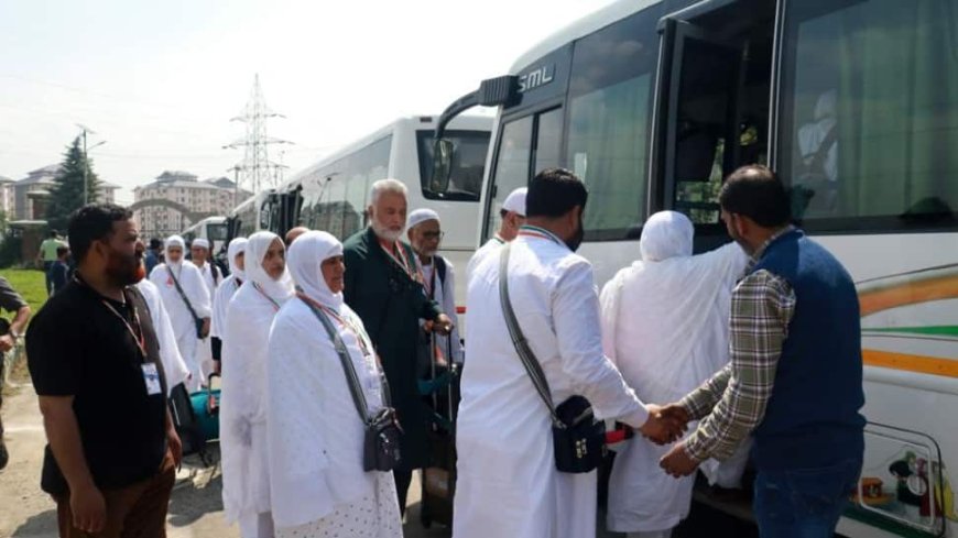 First Flight Of Hajj Pilgrims From J&K To Leave For Saudi Arabia Today