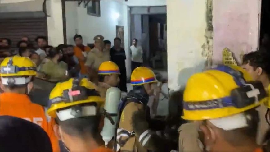 Massive Fire In Kanpur Building: Five Dead Including Three Kids; Blaze Under Control