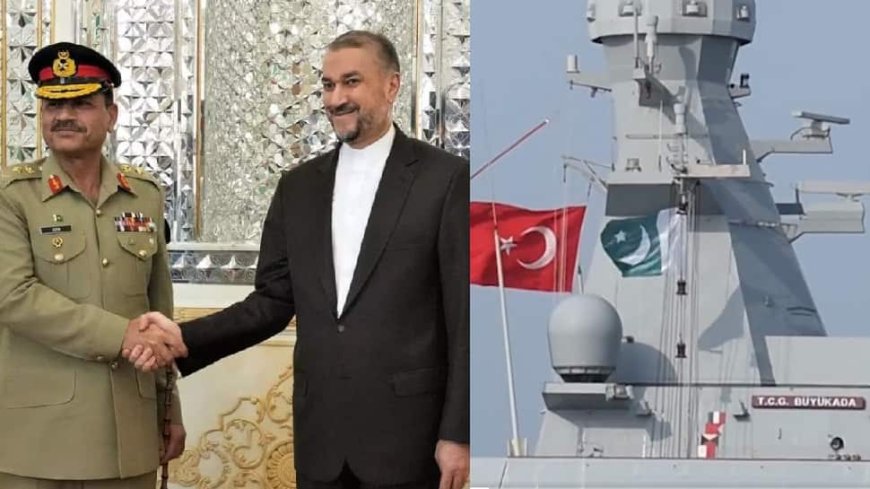 Turkey's Naval Ship, Iran's Foreign Minister Travel To Pakistan Amid India Tension