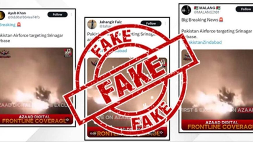 Pakistan`s Propaganda Machine Working Overtime After India`s Decisive Operation Sindoor; Pro-Pro-Pak Social Media Handles On Fake News Spree
