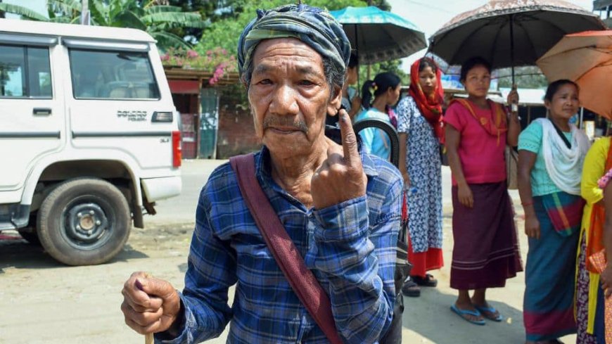79.23 Per Cent Voter Turnout Recorded In last Phase Of Assam`s Polls