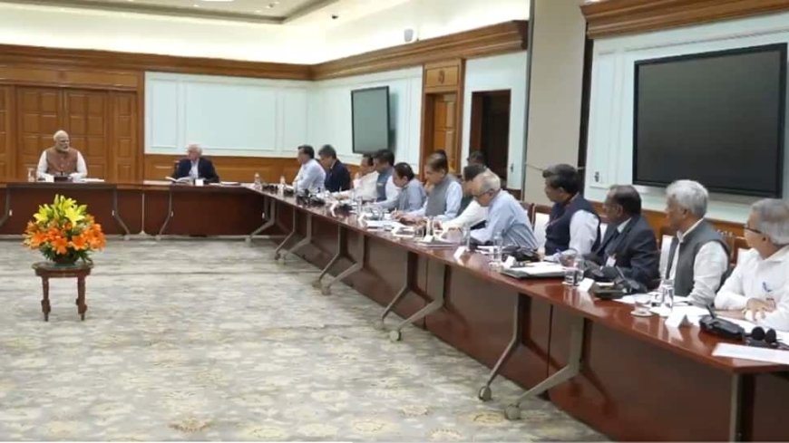 PM Modi Chairs High-Level Meeting On National Security Amid Tensions With Pakistan; Stresses On...
