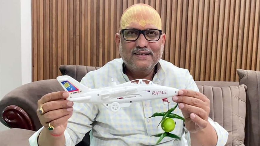 FIR Filed Against Ajay Rai For `Nimbu Mirchi` Jibe On Rafale, UP Cong Chief Responds
