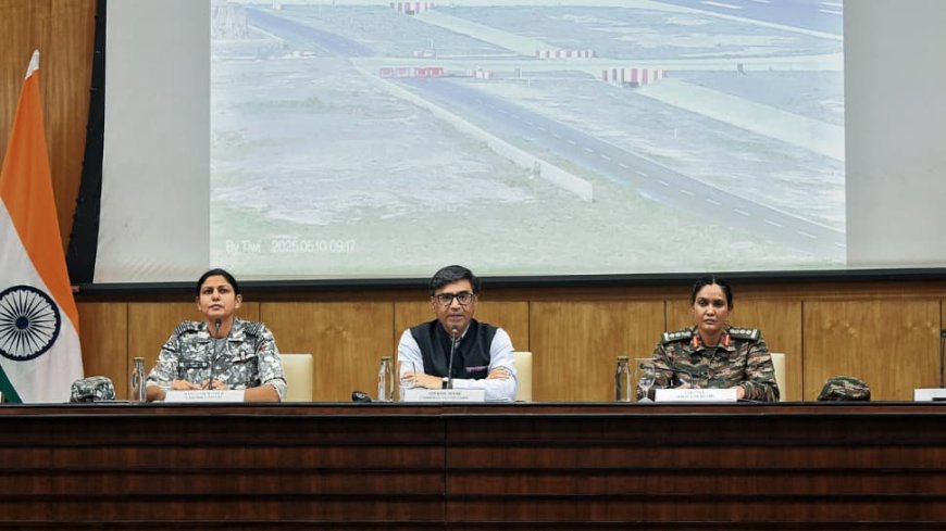 India Pakistan Conflict News: MEA-MoD Press Briefing – 10 Key Points