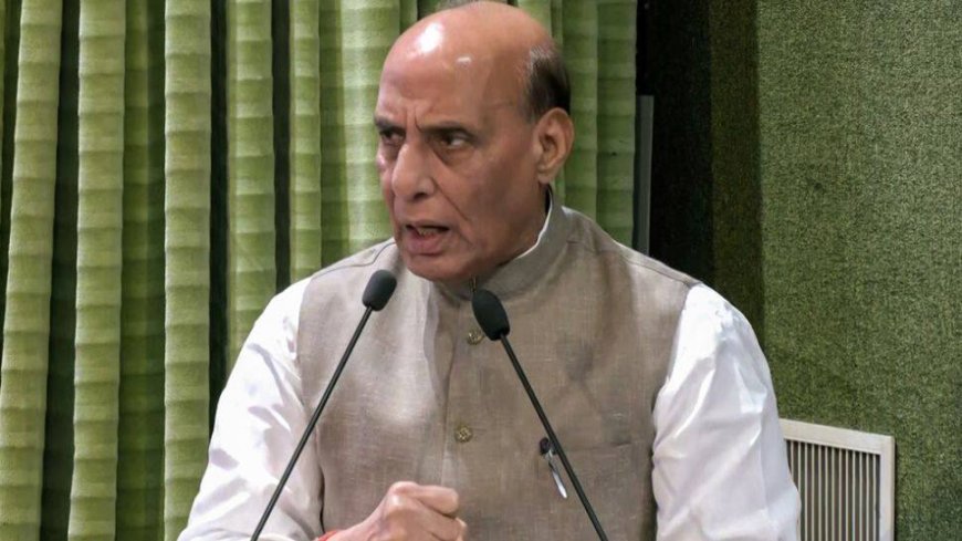 India`s Action Against Terrorism To Continue On Both Sides Of Border: Rajnath Singh Warns Pakistan