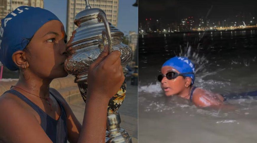 Vedashree Toraskar: The Little Legend Who Swam 17 Km Across The Sea at Age 11