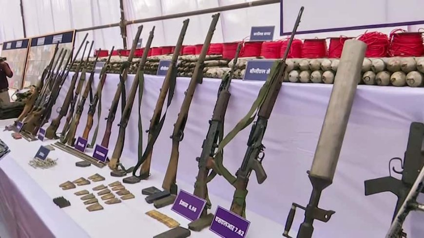 Operation Black Forest: 31 Naxals Carrying Rs 1.72 Cr Bounty Eliminated On Chhattisgarh-Telangana Border