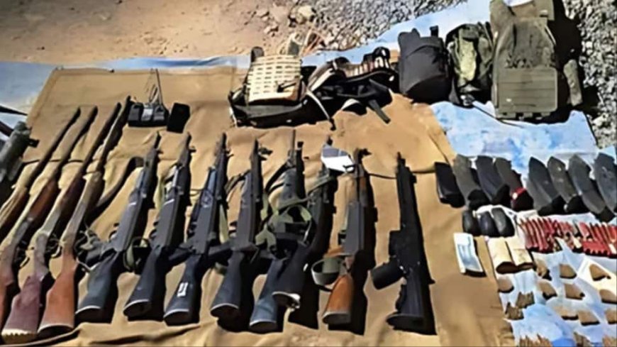 10 Cadres Killed, Huge Cache Recovered Along Indo-Myanmar Border In Manipur