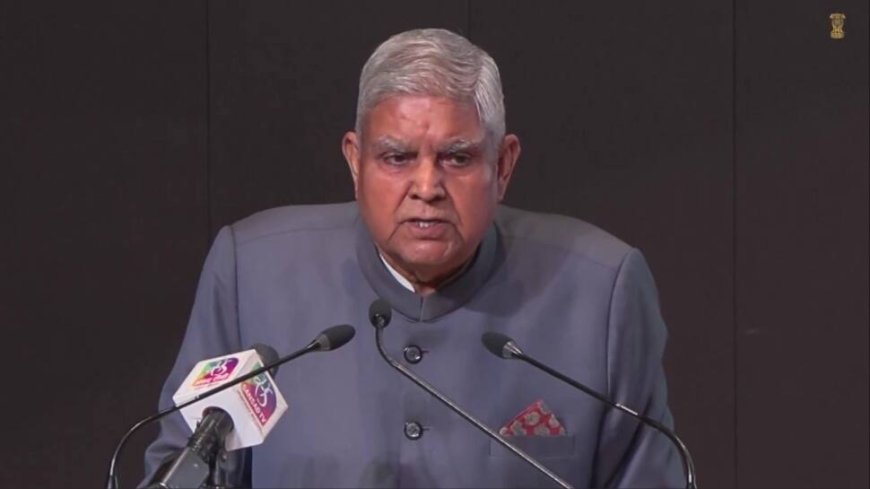 `Surest Way To Bring Down Institution`: VP Dhankhar Calls For Accountability In `Cash At Judge`s House` Row
